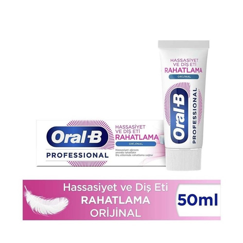 Oral-B Diş Macunu Profesyonel Hassasiyet & Diş Eti Original 50 ml