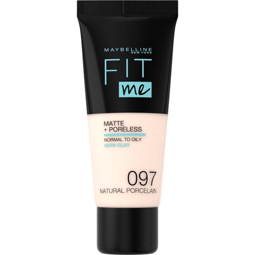 Maybelline New YorkFondöten Fit Me Matte+Poreless - 97 Natural Porcelain 30 ml