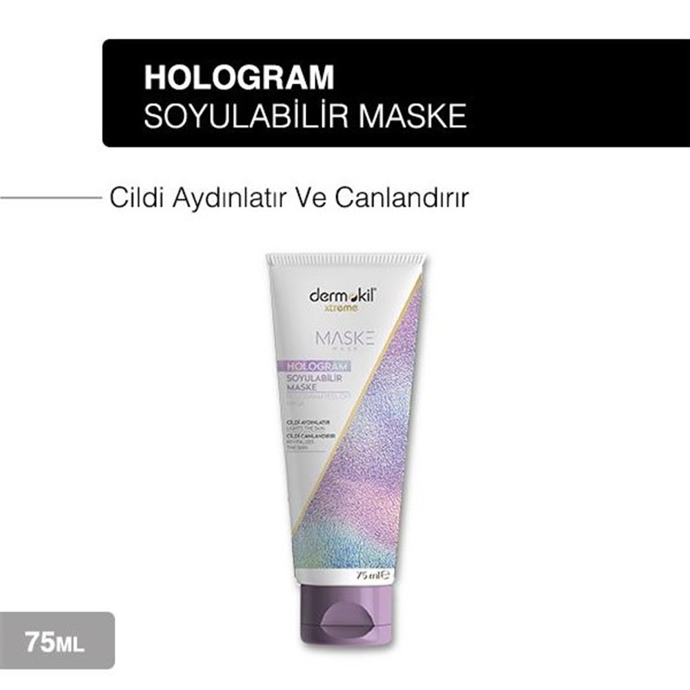 Dermokil Hologram Soyulabilir Yüz Maskesi 75 ml