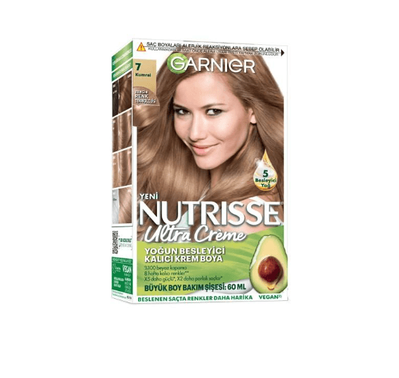 Garnier Nutrisse Ultra Creme Kit Saç Boyası 7 Kumral