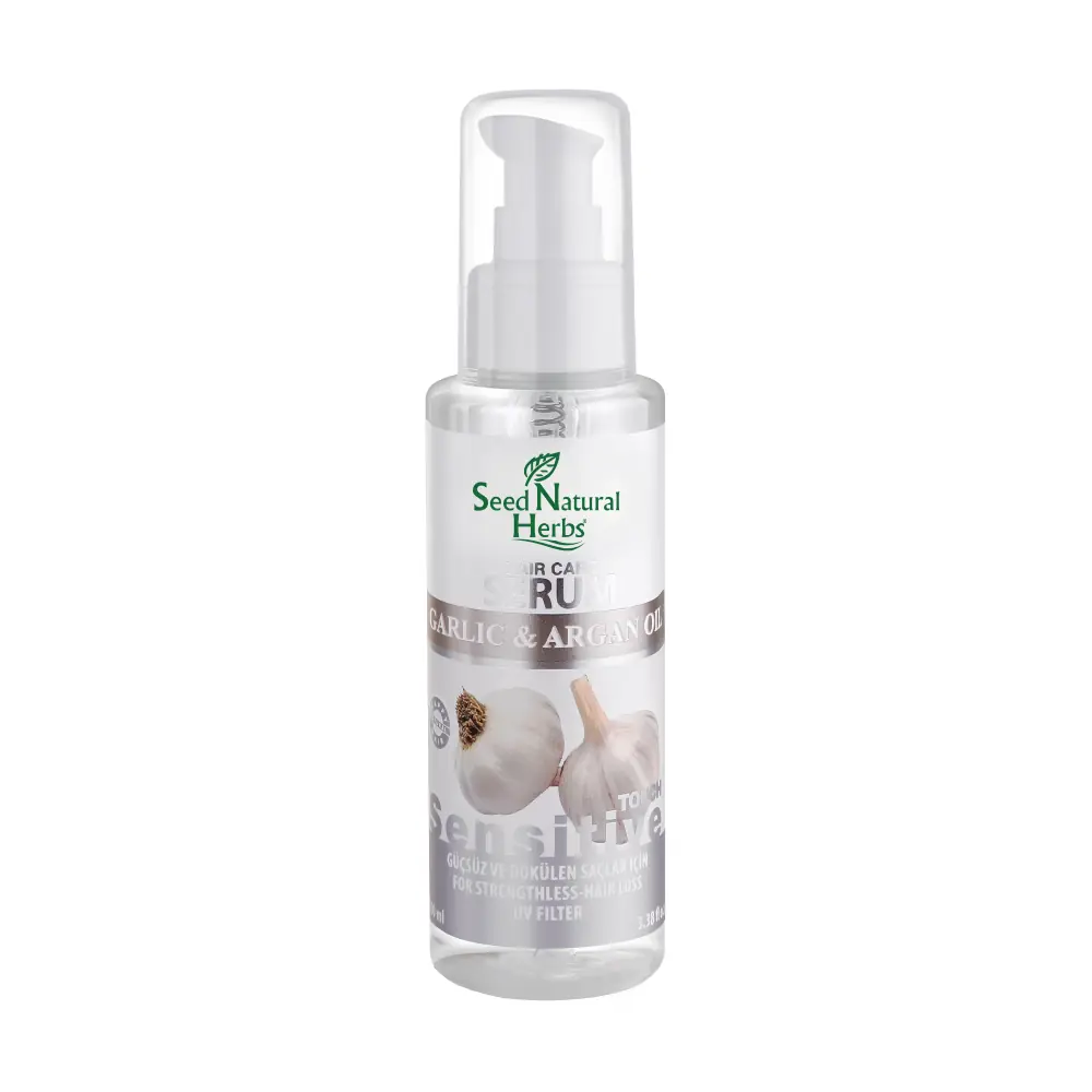 Seed Natural Herbs Saç Serumu - Sarımsaklı Argan Yağı Özlü 100 ml