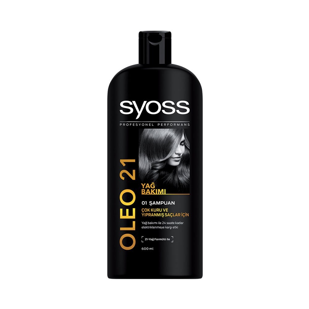 Syoss Şampuan Oleo 21 Çok Kuru ve Yıpranmış Saçlar için 500 ml