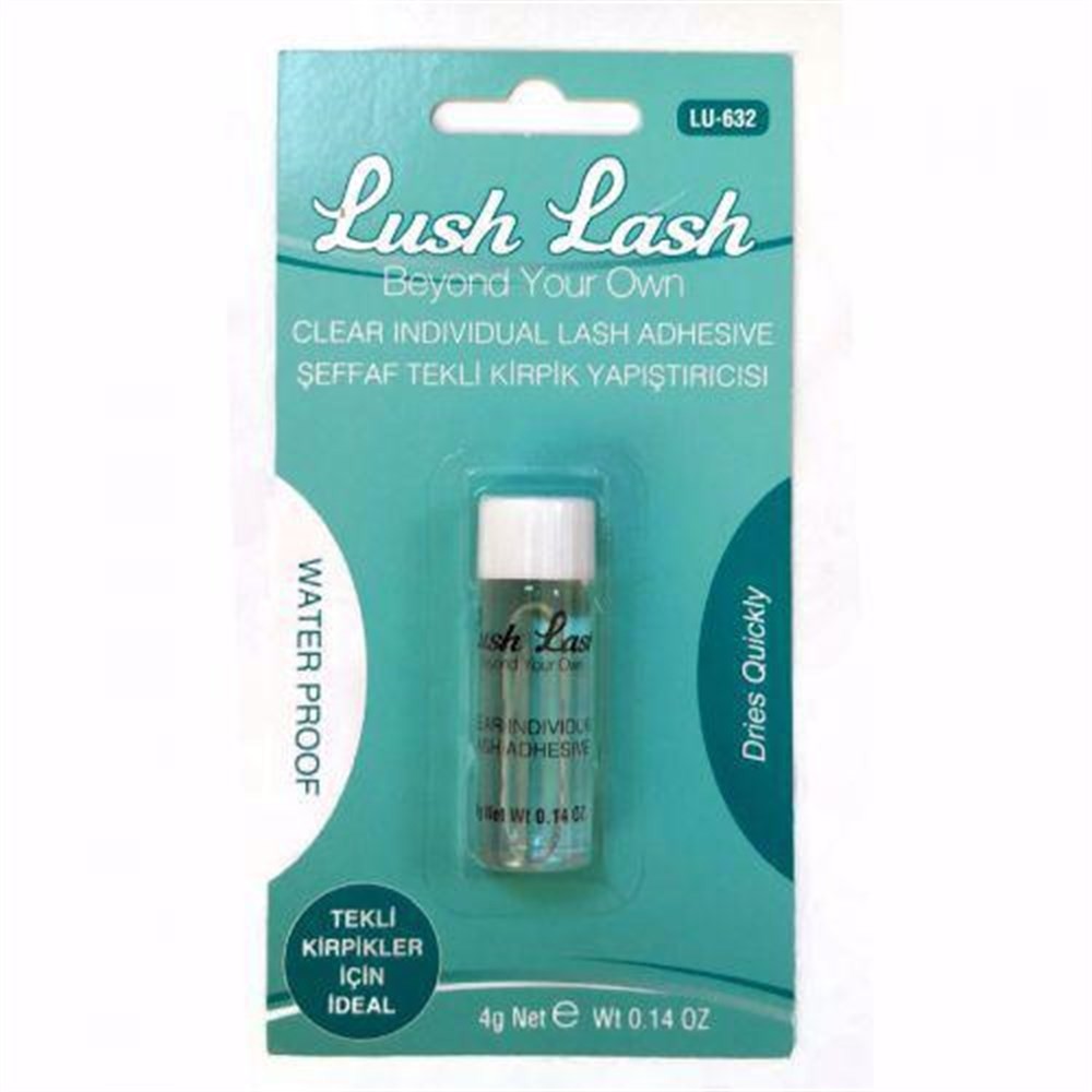 Lush Lash Takma Tekli Kirpik Yapıştırıcı Saydam 4 gr LU-632