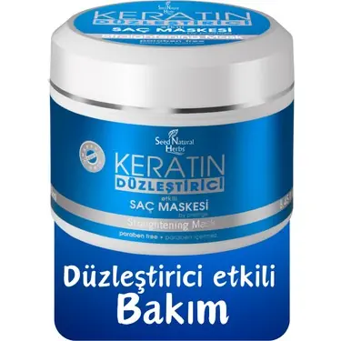 Seed Natural Herbs Saç Bakım Maskesi Düzleştirici 250 ml