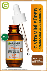 Garnier Skin Natural Nem. Krem 50ml C Vitamini Gece