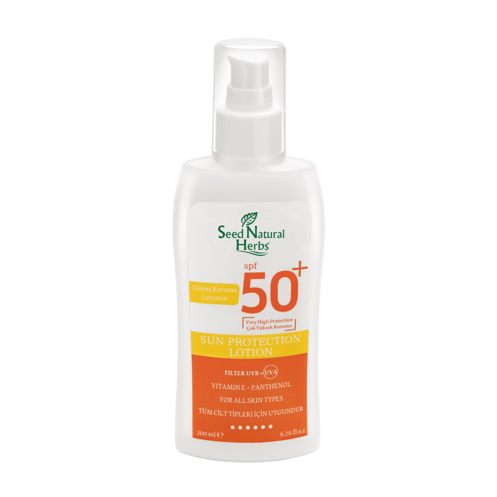 Seed Natural Herbs Sun Güneş Koruma Losyonu +50Spf 200 ml