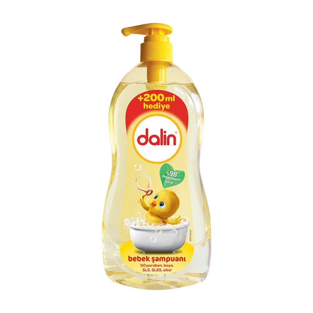 Dalin Klasik Bebek Şampuan 900 ml (700+200 ml Hediye)