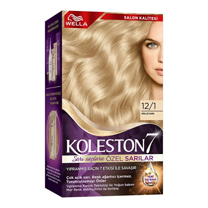 Wella Koleston Supreme Saç Boyası 12/1 Küllü Sarı