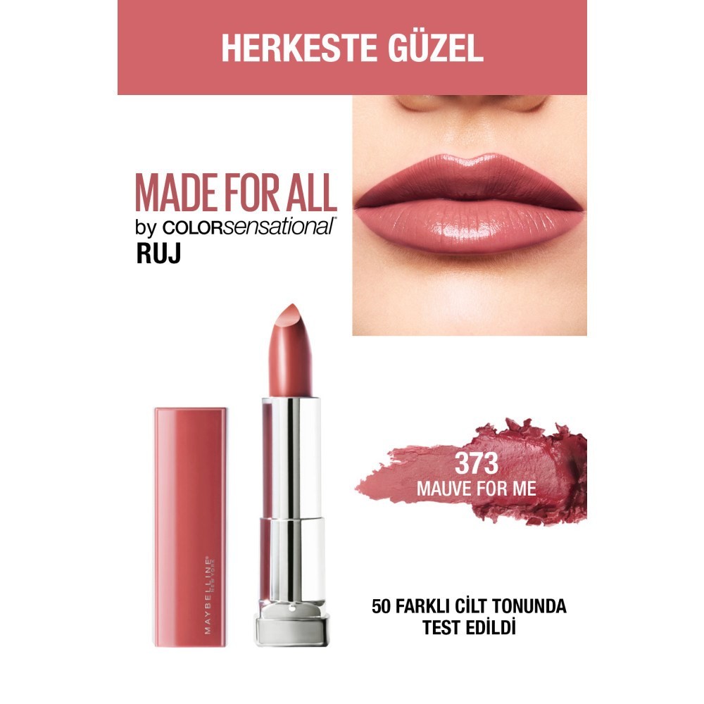 Maybelline New York Ruj Color Sensational Made For All Lipstick 373