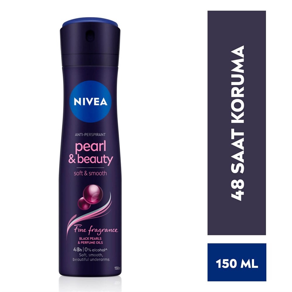 Nivea Kadın Deodorant Pearl & Beauty Fine Fragrance Black 150 ml