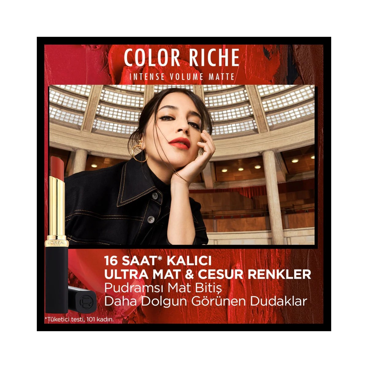 Loreal Paris Color Riche Intense Volume Matte Ruj 241 Coral Irrevere