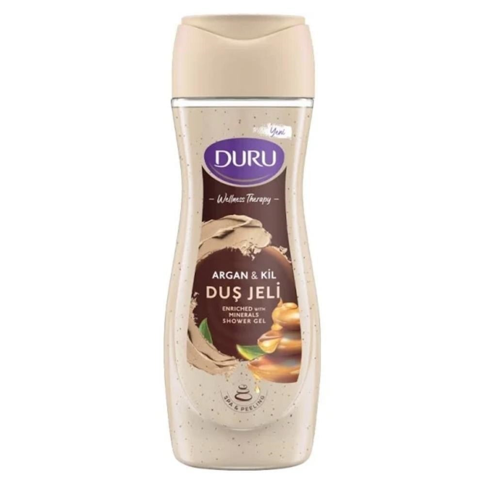 Duru Duş Jeli Wellness Therapy Argan Yağı &amp; Kil Özlü 450 ml