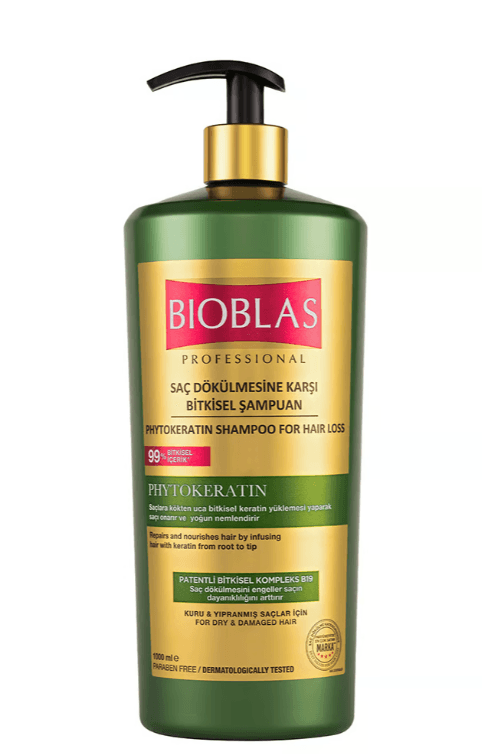 Bioblas Professional Şampuan Phytokeratin Therapy 1000 ml