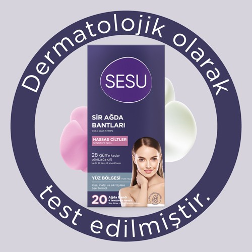 Sesu Yüz Sır Ağda Bandı 20'li