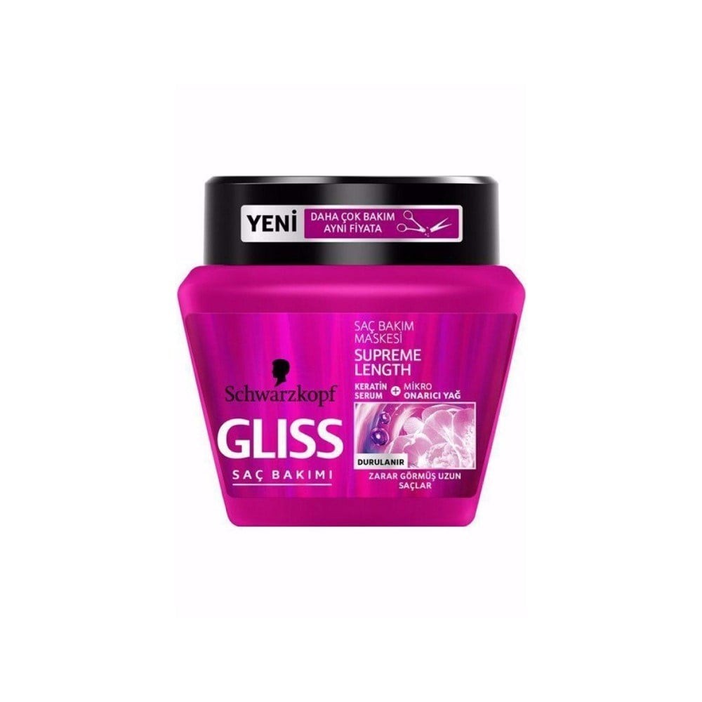 Gliss Saç Maskesi - Supreme Length Maske 300 ml