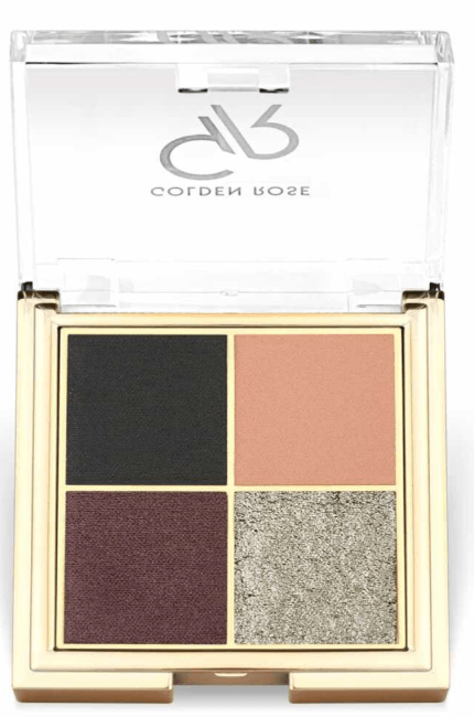 Golden Rose Quattro Eyeshadow Palette 01