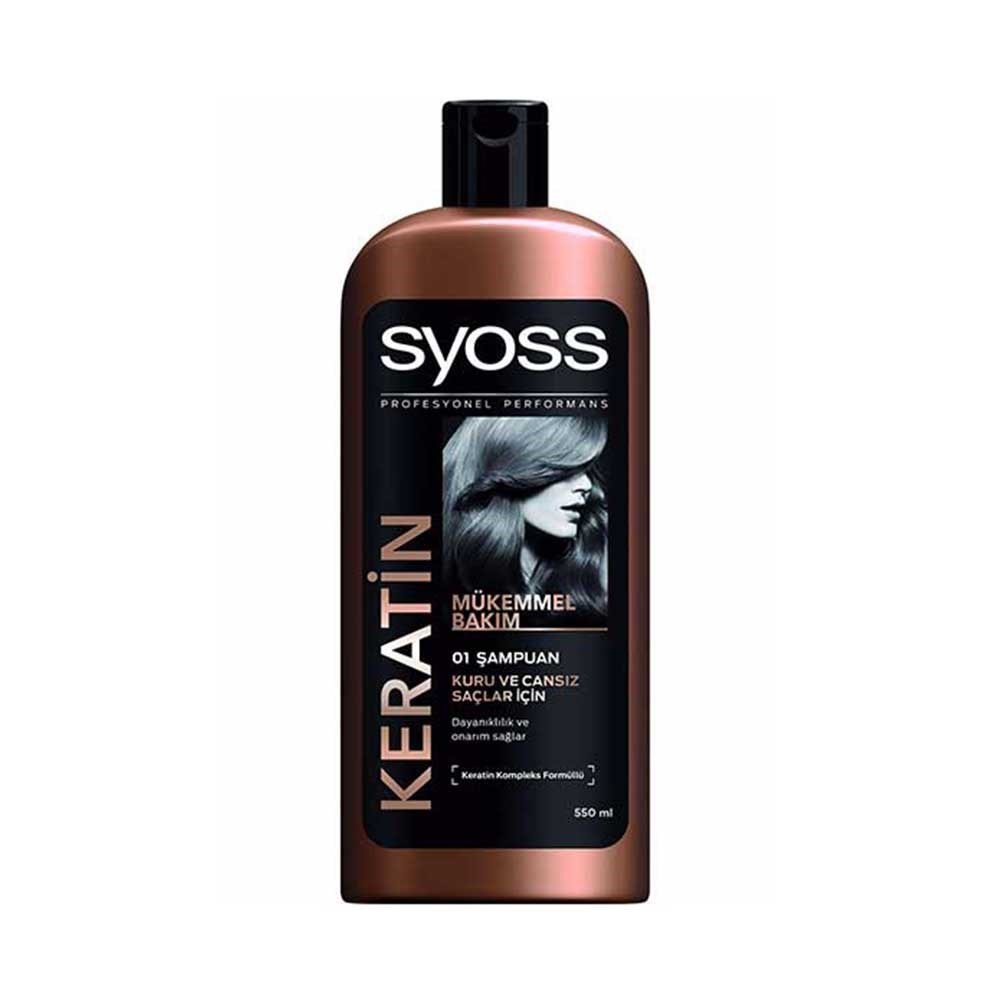 Syoss Şampuan Keratin Özlü 550 ml