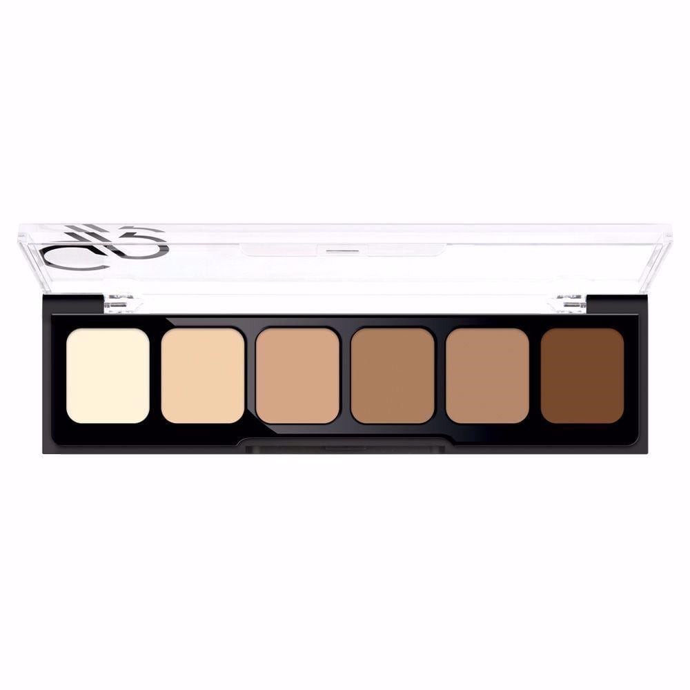 Golden Rose Kapatıcı Far Paleti Correct&amp;Conceal Concealer Cream Palette Far 02 Medium Dark