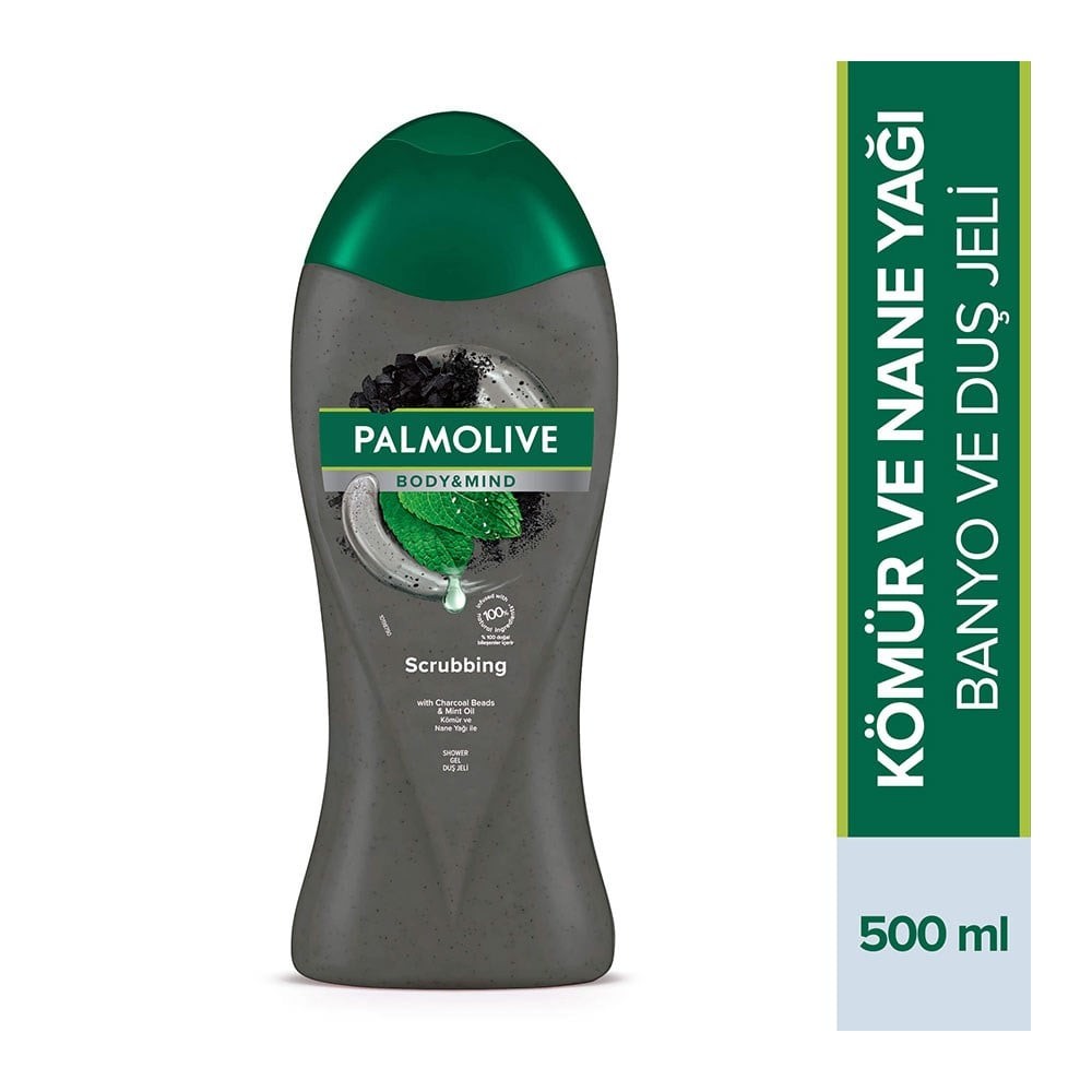 Palmolive Body Mind Duş Jeli - Kömür&amp;Nane Yağı Özlü 500 ml