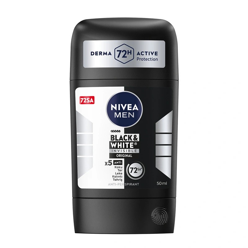 Nivea Men İnvisible Stick Erkek Deodorant B&amp;W Original 50 ml