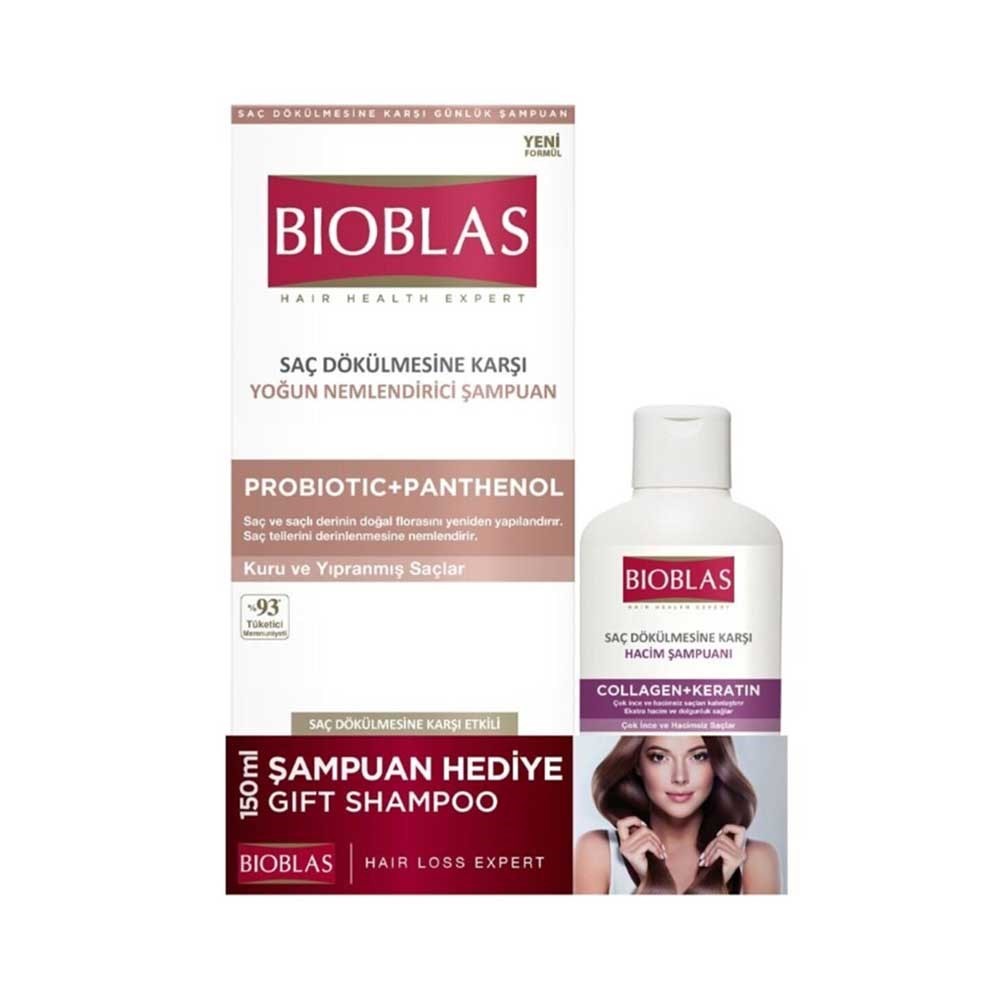 Bioblas Probiotic + Panthenol Şampuan 360 ml + Collogen Hediye 150 ml