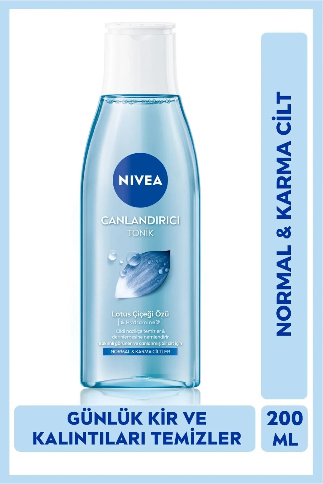 Nivea Canlandırıcı Tonik Normal Ciltler 200 ml