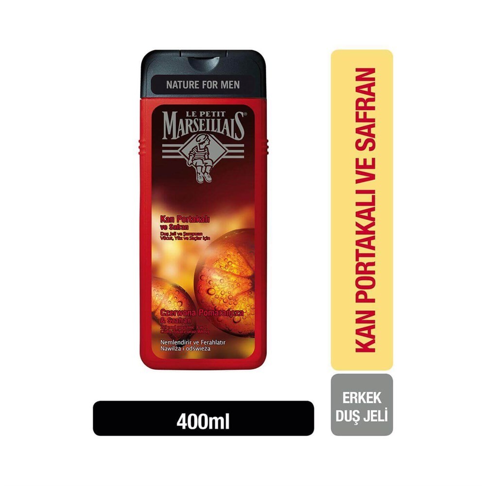 Le Petit Marseillais Duş Jeli Portakal ve Safran Özlü 400 ml