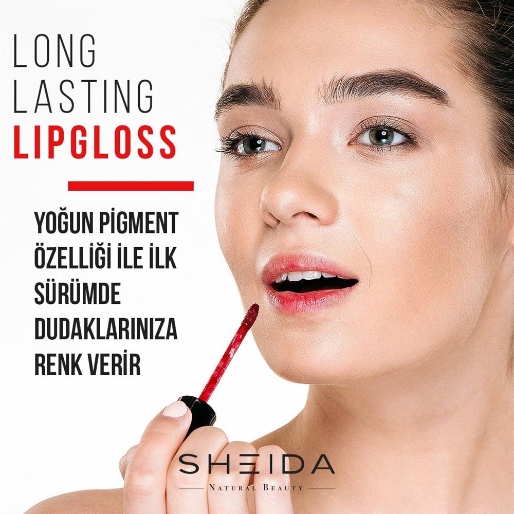 Sheida Ultra Longlasting Lipcolor No: 2 Kalıcı Lipgloss