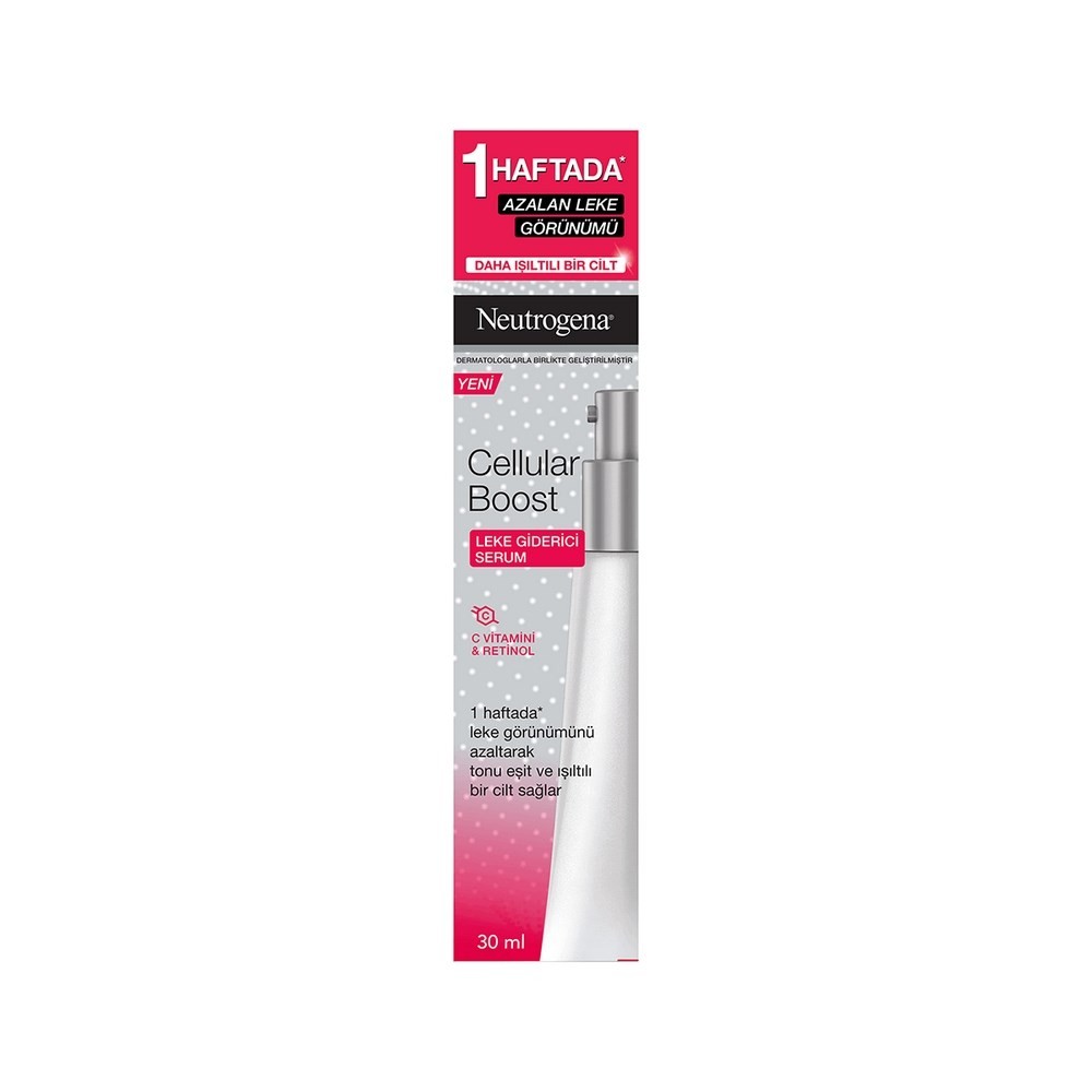 Neutrogena Cilt Serumu Cellular Boost Serum Cvitamin & Retinol Leke Karşıtı 30 ml