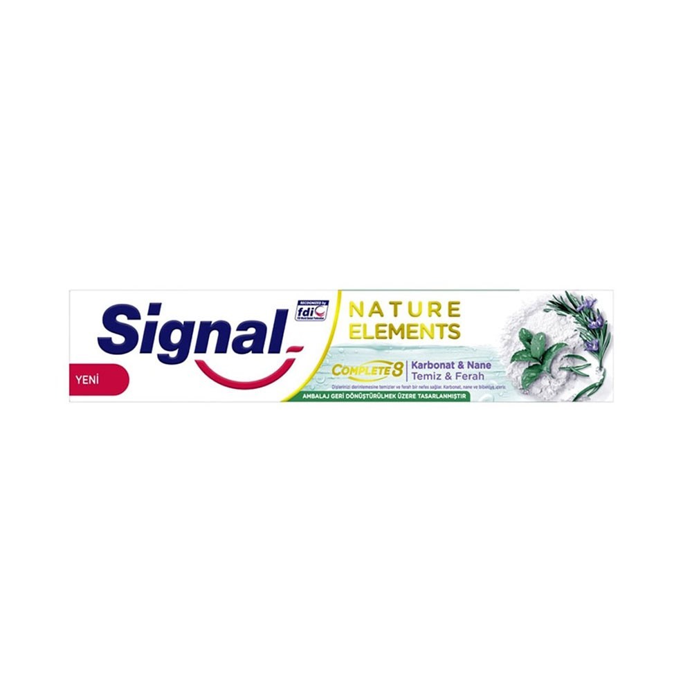 Signal Diş Macunu - Nature Elements Soda 75 ml