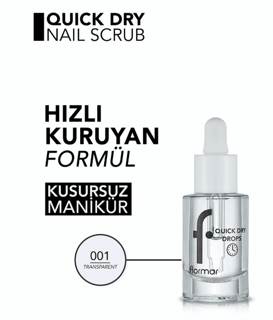 Flormar Tırnak Bakımı Quick Dry Extra Shine