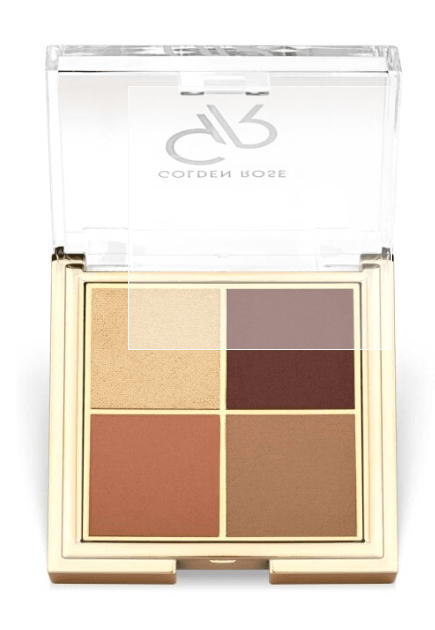 Golden Rose Quattro Eyeshadow Palette 06