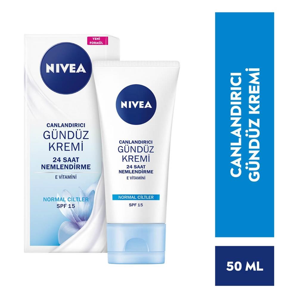 Nivea Canlandırıcı Gündüz Kremi +Spf15 Normal Cilt 50 ml