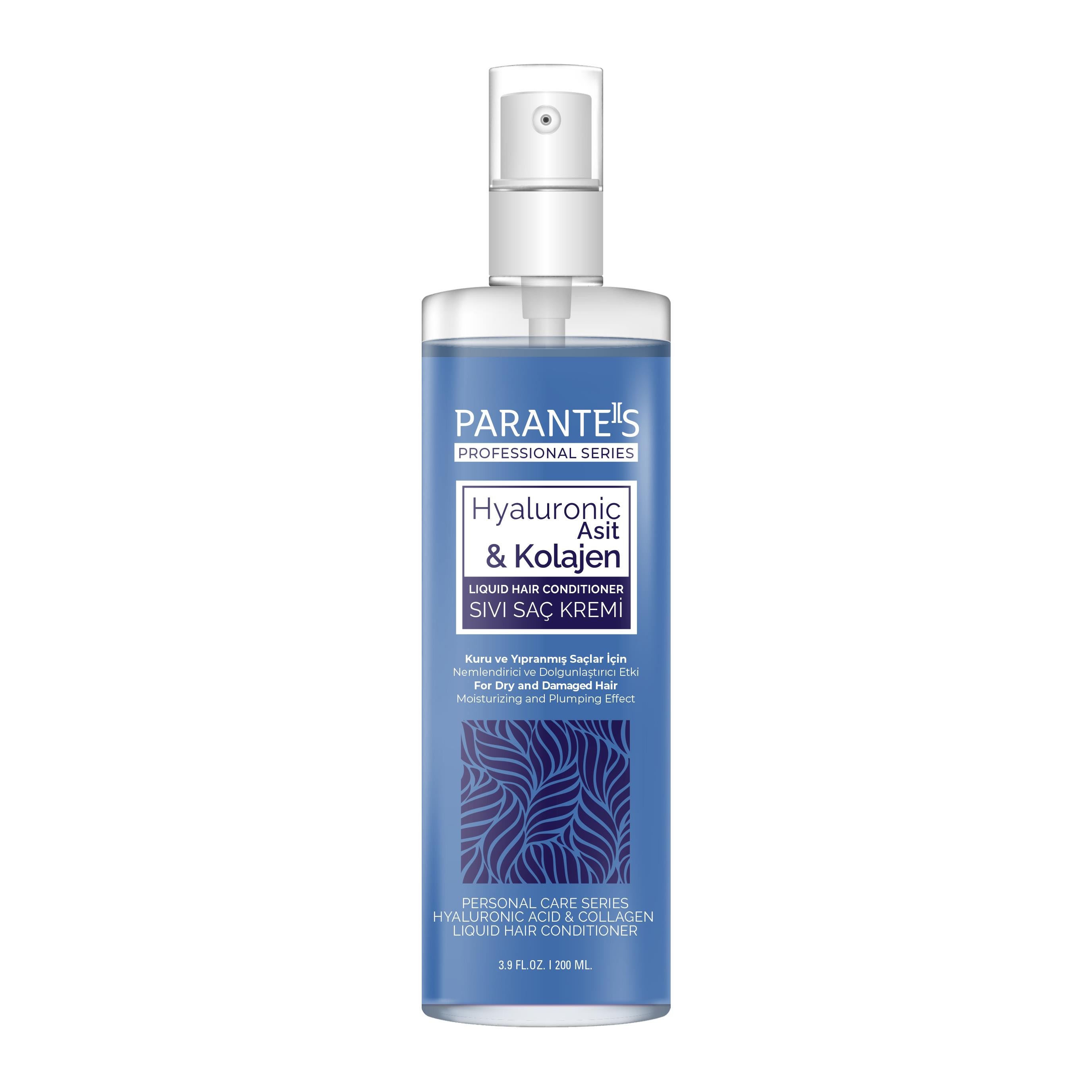 Parantes Professional Series Sıvı Saç Kremi Hyaluranic Asit &amp; Kolajen 200 ml