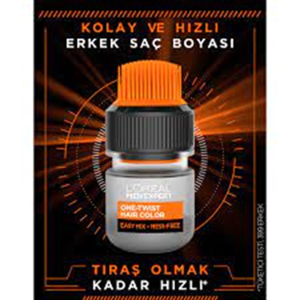 Loreal Paris Men Expert Erkek Saç BoyasıOne Twist Kahve 04