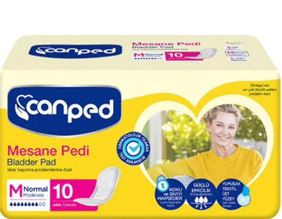 Canped Medium Mesane Pedi 10lu