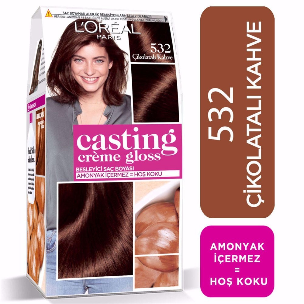 Loreal Paris Casting Creme Gloss 532 Çikolatalı Kahve
