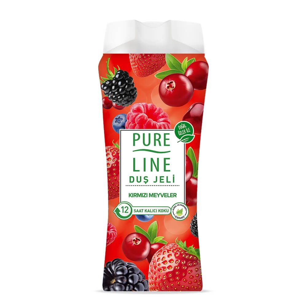Pure Line Duş Jeli Kırmızı Meyveler 400 ml