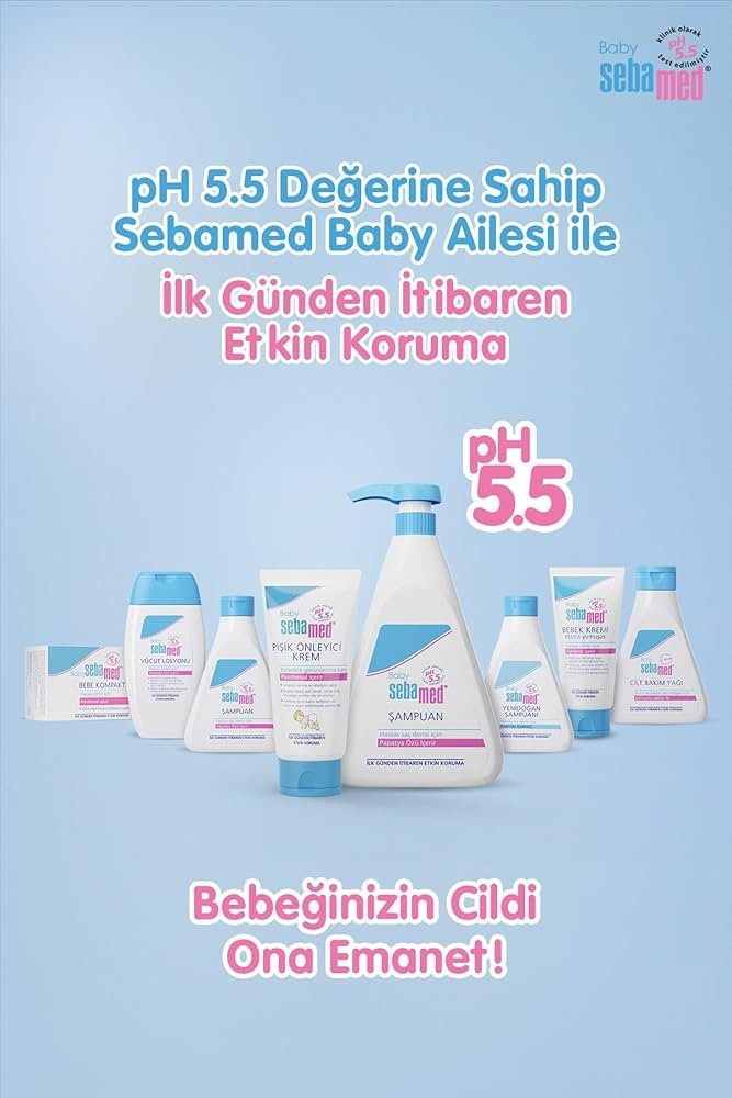 Sebamed Baby Yenidoğan Bebek Şampuanı 250 ml