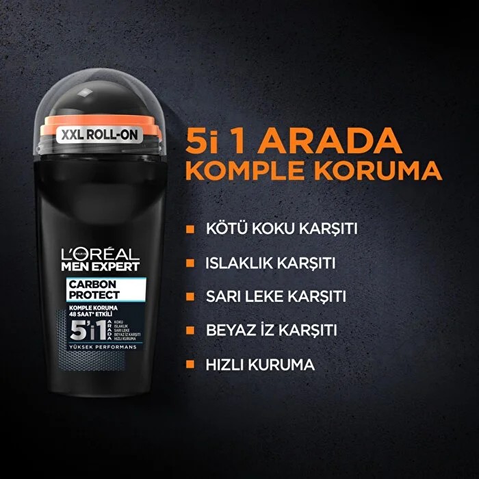 L’Oréal Paris Men Expert Roll On Carbon Protect Anti Perspirant
