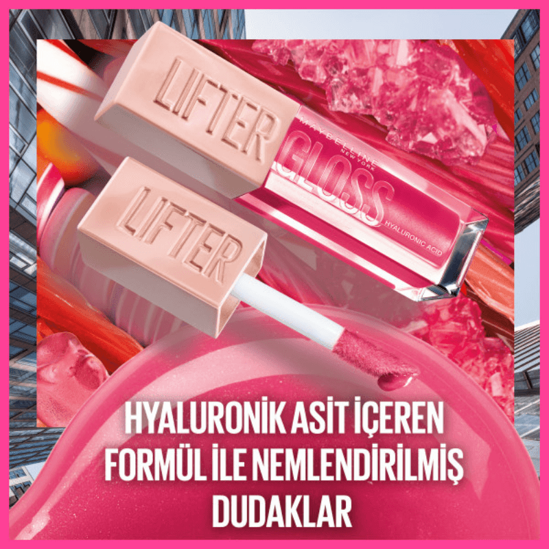 Maybelline New York Lifter Gloss Nemlendirici Dudak Parlatıcısı 025 Taffy