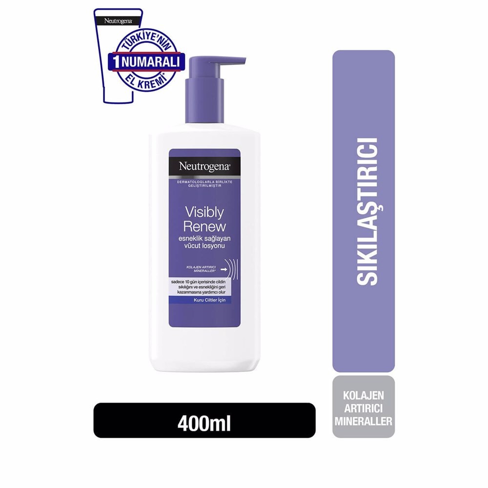 Neutrogena Visibly Renew Esneklik Sağlayan Vücut Losyonu 400 ml