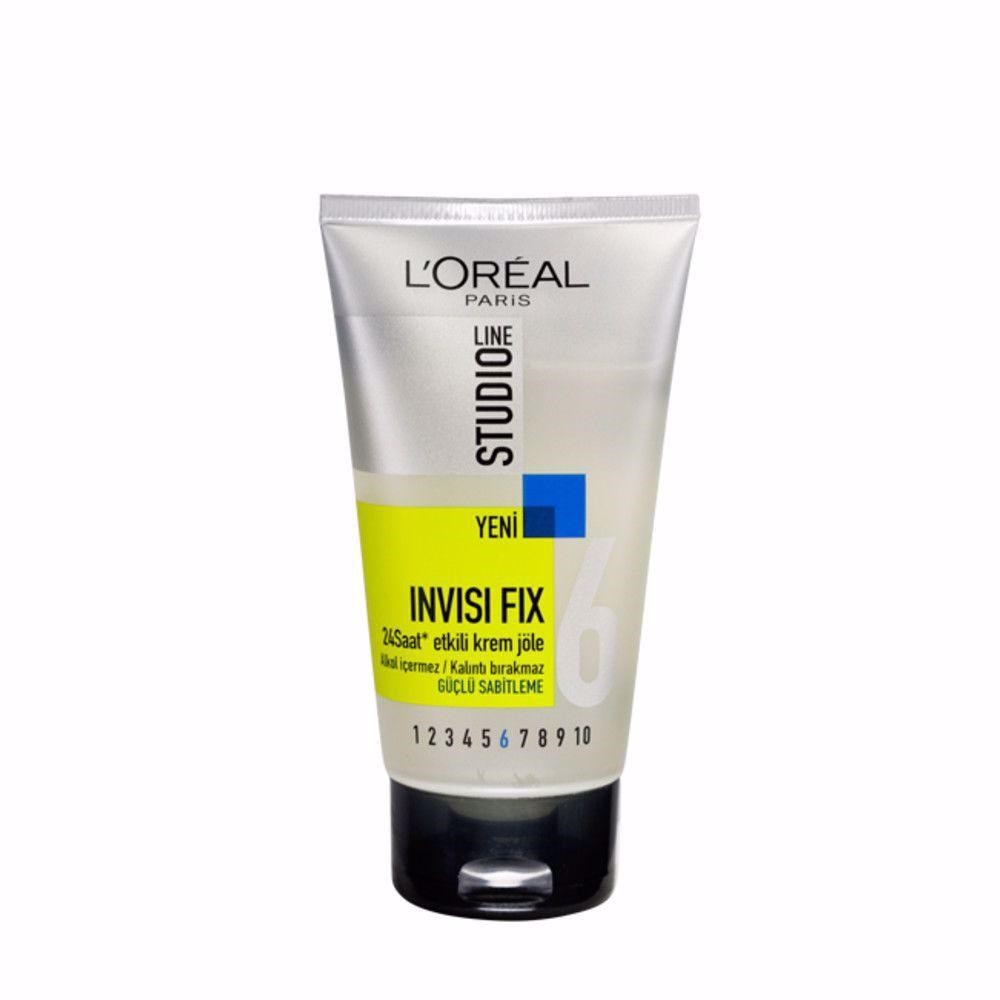Loreal Paris 24 Saat Tutucu Güçlü Saç Jölesi - Studio Line Invisi Fix 150 ml No: 8