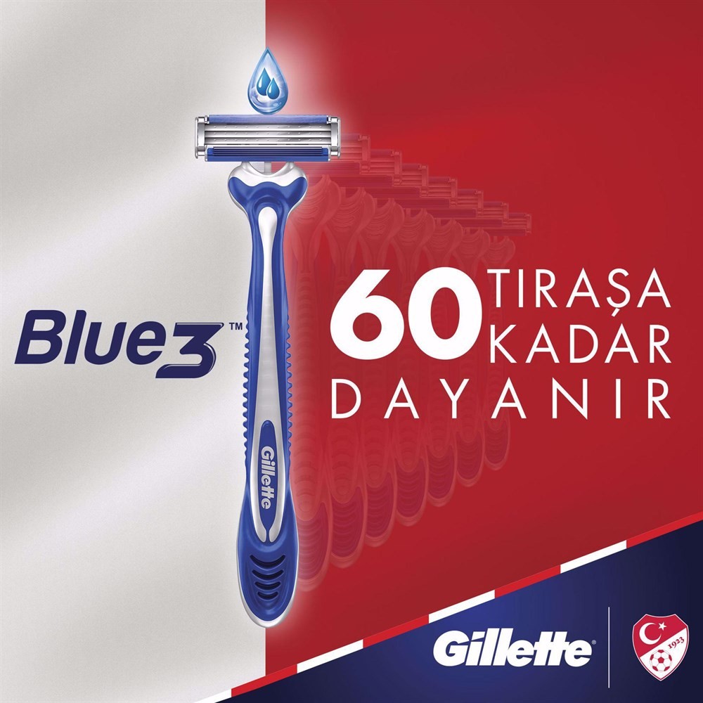 Gillette Blue 3 Cool Kullan At Tıraş Bıçağı 6lı