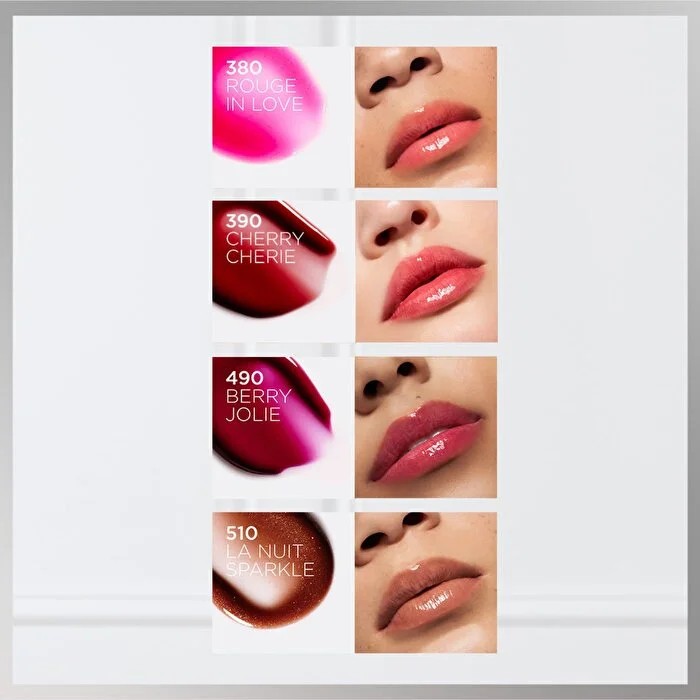 Loreal Paris Plump Ambition Hyaluron Lip Oil Besleyici ve Nemlendirici Dudak Parlatıcısı 510 La Nuit Sparkle