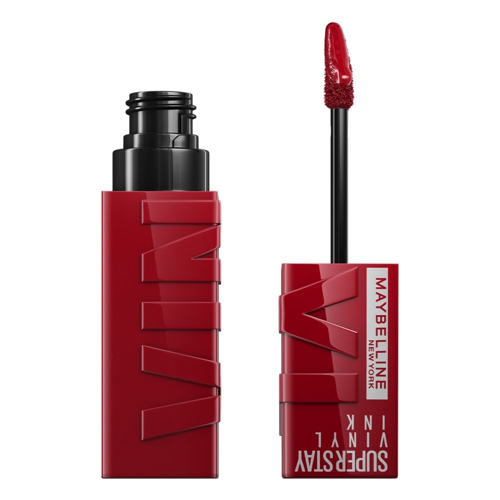 Maybelline New York Super Stay Vinyl Ink Uzun Süre Kalıcı Likit Parlak Ruj 10 Lippy