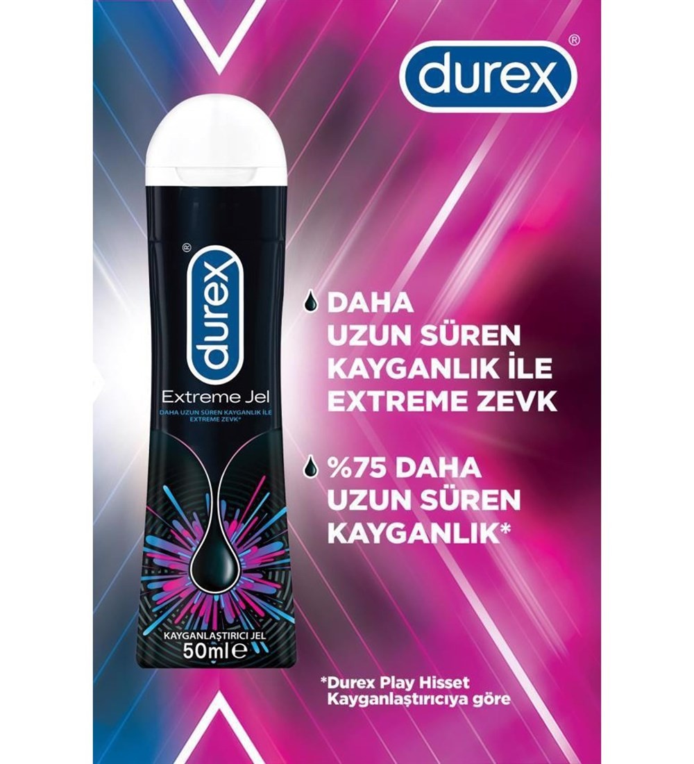 Durex Kayganlaştırıcı Jel Extreme Jel 50 ml