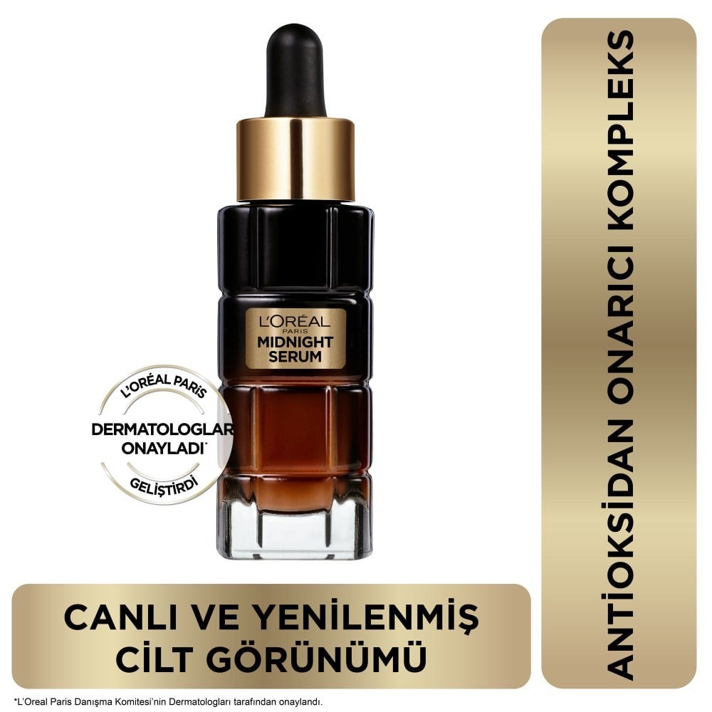 Loreal Paris Midnight Serum Cilt Yenileme&amp;Canlandırma Etkili 30 ml