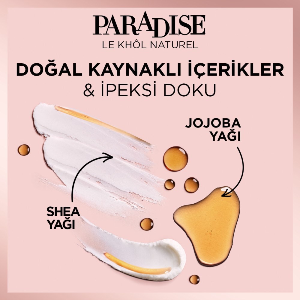 Loreal Paris Paradise Le Khol Siyah Göz Kalemi 101 Midnight Black