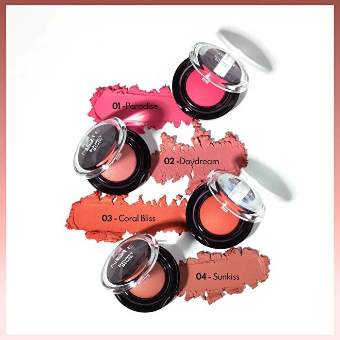 Note Bouncy Blush Allık 03 Coral Bliss